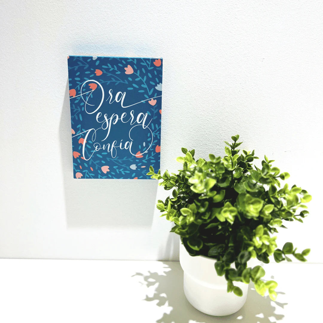 MINI CANVA - ORA ESPERA CONFÍA
