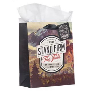 BOLSA DE REGALO: STAND FIRM IN THE FAITH