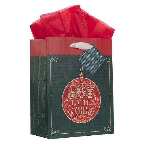 BOLSA DE REGALO: JOY TO THE WORLD
