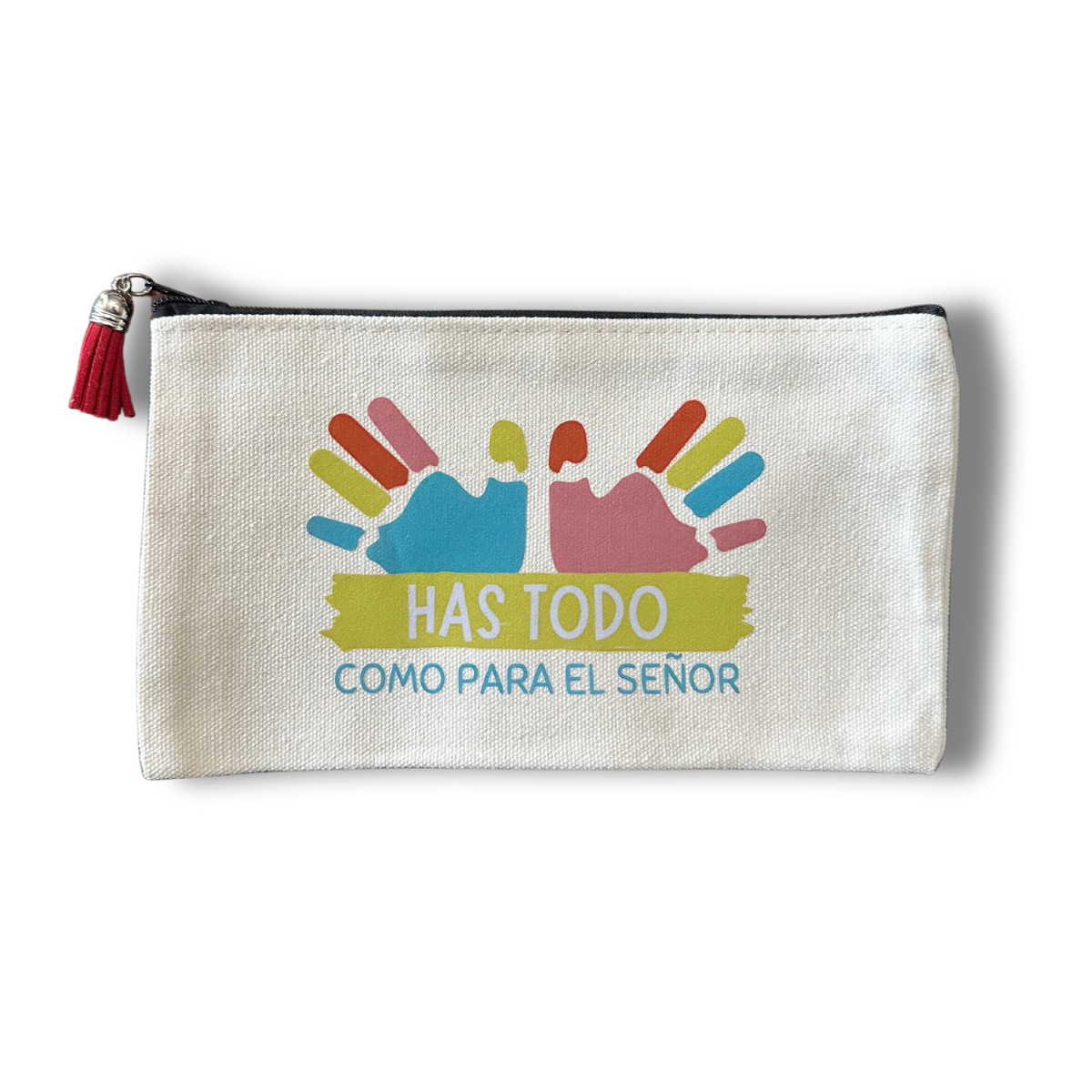 CARTUCHERA EN TELA: COMO PARA EL SEÑOR
