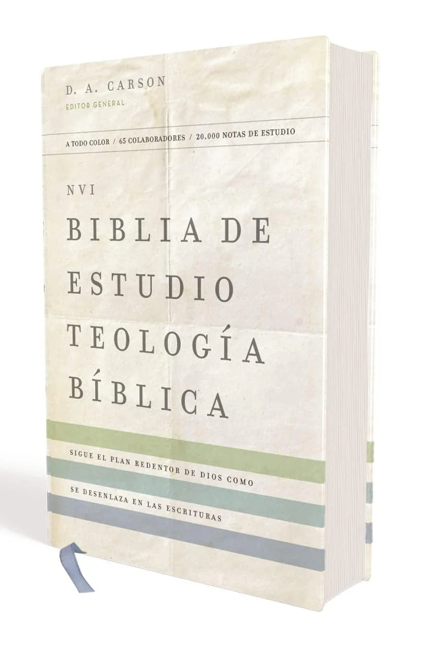 NVI: BIBLIA DE ESTUDIO TEOLOGÍA BÍBLICA