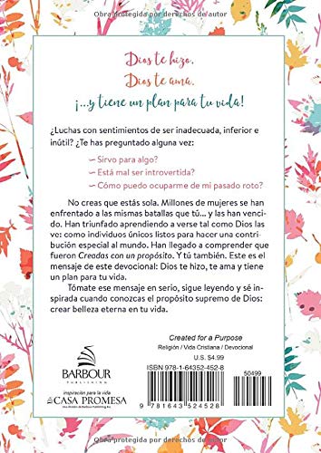 CREADA CON UN PROPÓSITO