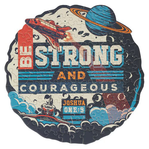 ROMPECABEZAS 140 PC.: BE STRONG AND COURAGEOUS