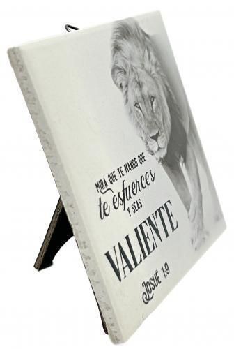 PLACA EN CERÁMICA: ESFUERÁTE Y SÉ VALIENTE