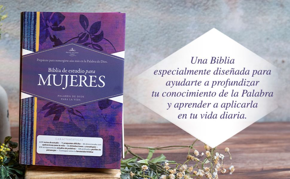 RVR60: BIBLIA DE ESTUDIO PARA MUJERES