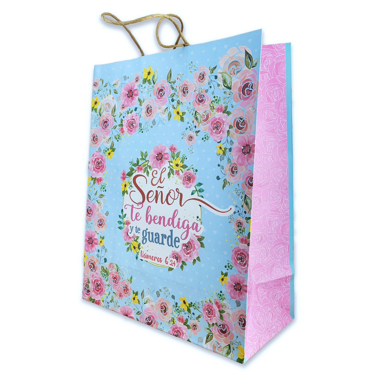 BOLSA DE REGALO GRANDE: EL SEÑOR DE BENDIGA Y TE GUARDE - NÜN. 6:24