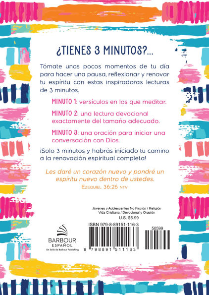 DEVOCIONALES DE 3 MINUTOS PARA CHICAS ADOLECENTES