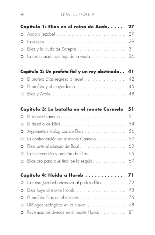 ELIAS, EL PROFETA