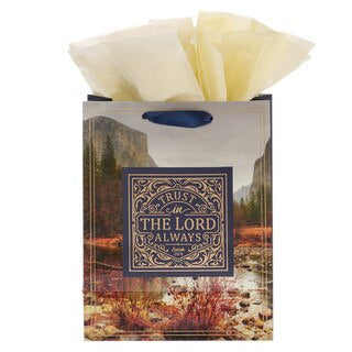 BOLSA DE REGALO: TRUST IN THE LORD ALWAYS