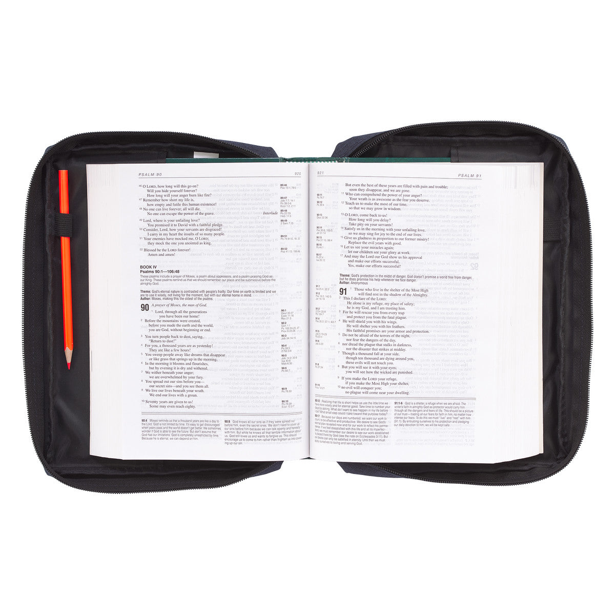 CUBIERTA PARA BIBLIA: ESTAD QUIETOS Y CONOCED
