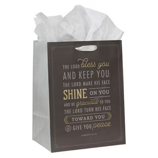 BOLSA DE REGALO: BLESS YOU AND KEEP YOU