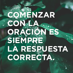 COMIENZA EN ORACIÓN