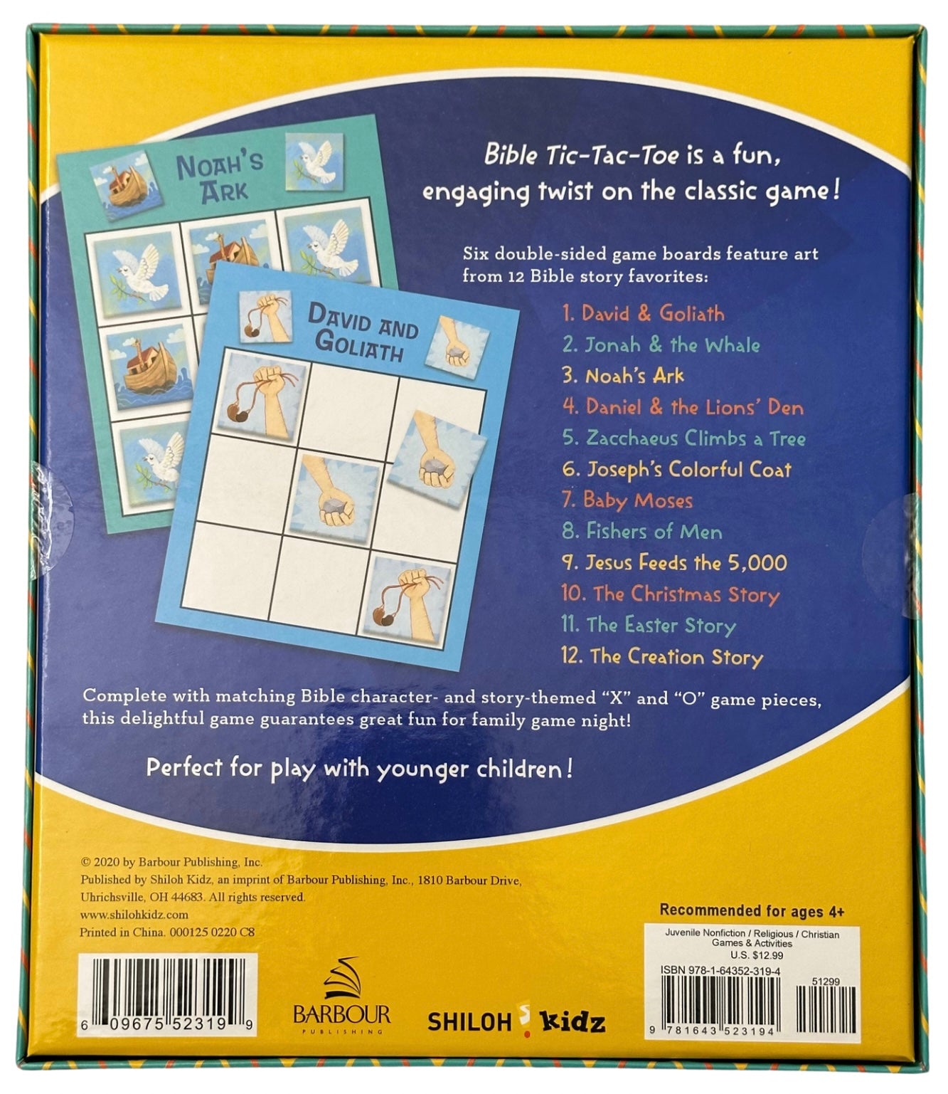 JUEGO: BIBLIA TIC TAC TOE