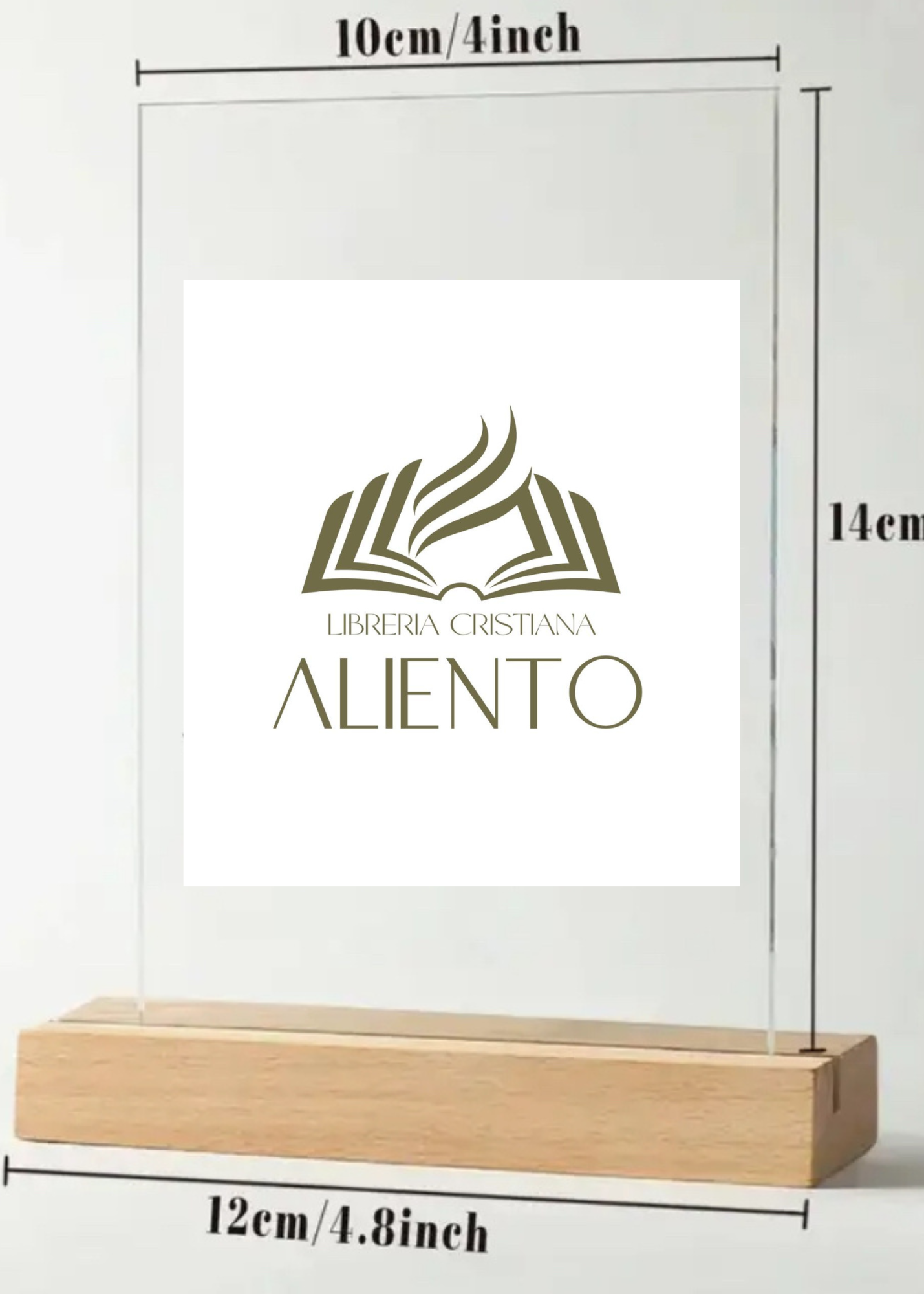 PLACA DE ACRÍLICO