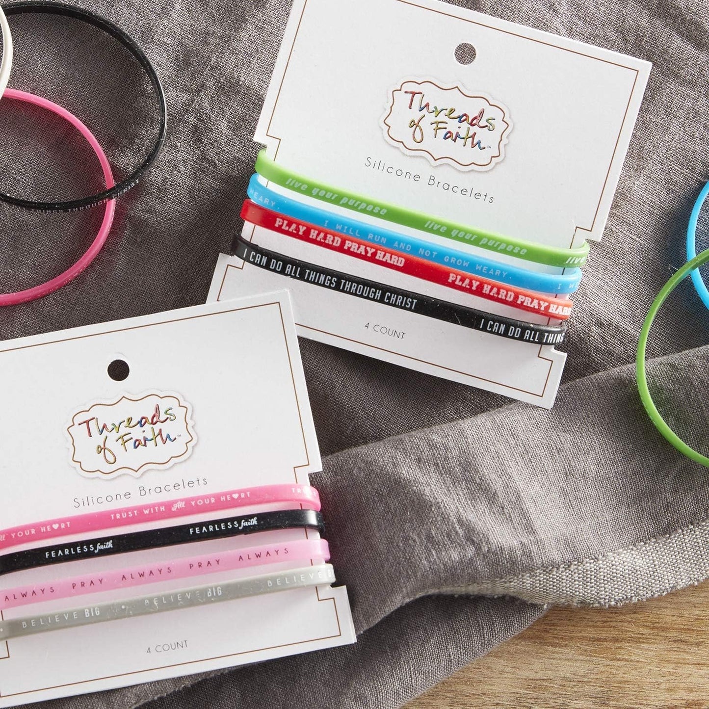 PULSERAS DE SILICONA: FEARLESS