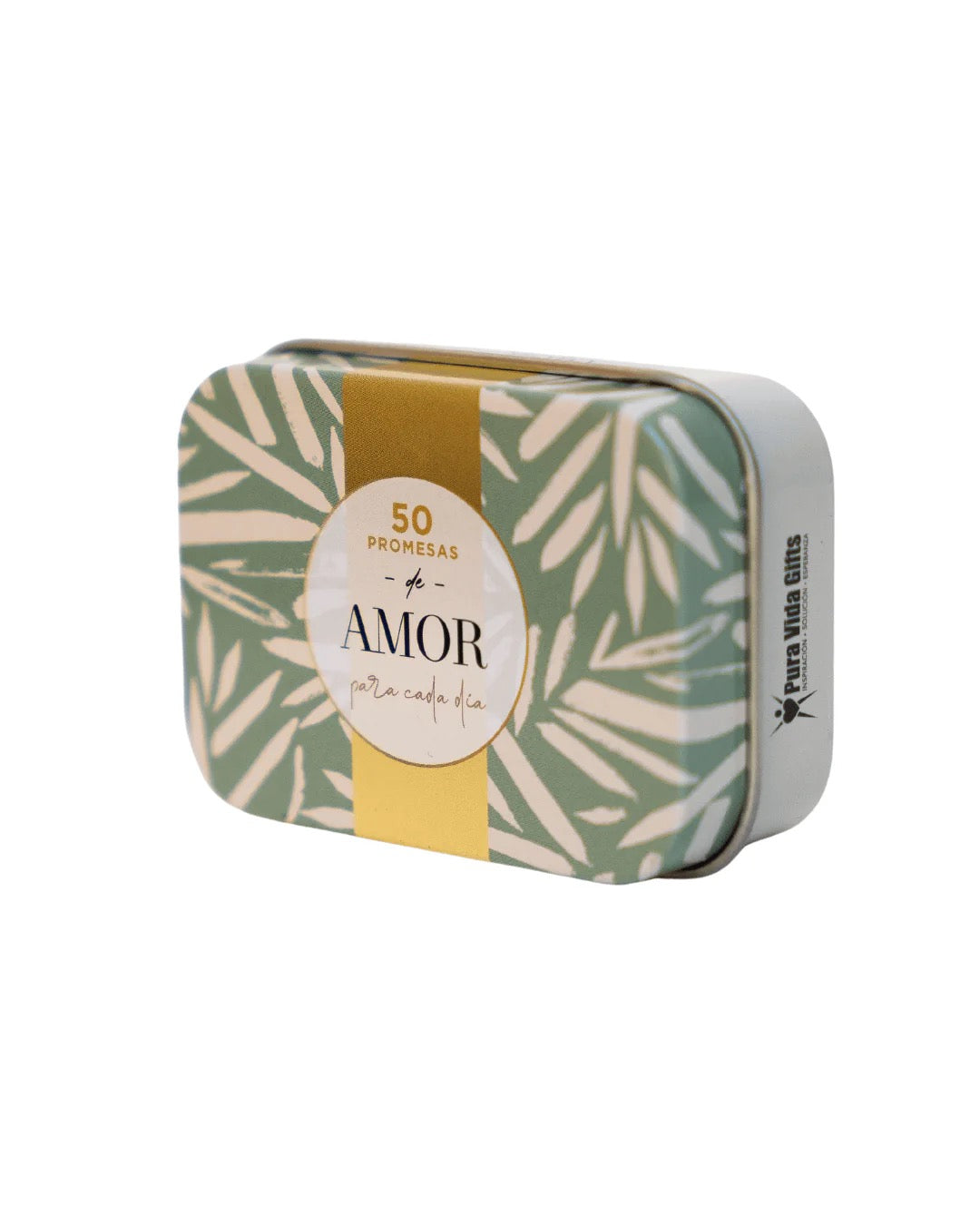 50 PROMESAS DE AMOR: CAJA METÁLICA
