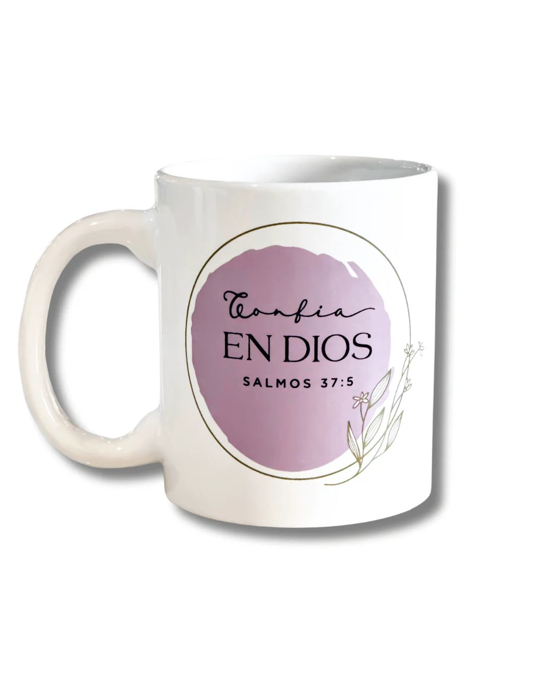 TAZA MINIMALISTA: CONFÍA EN DIOS
