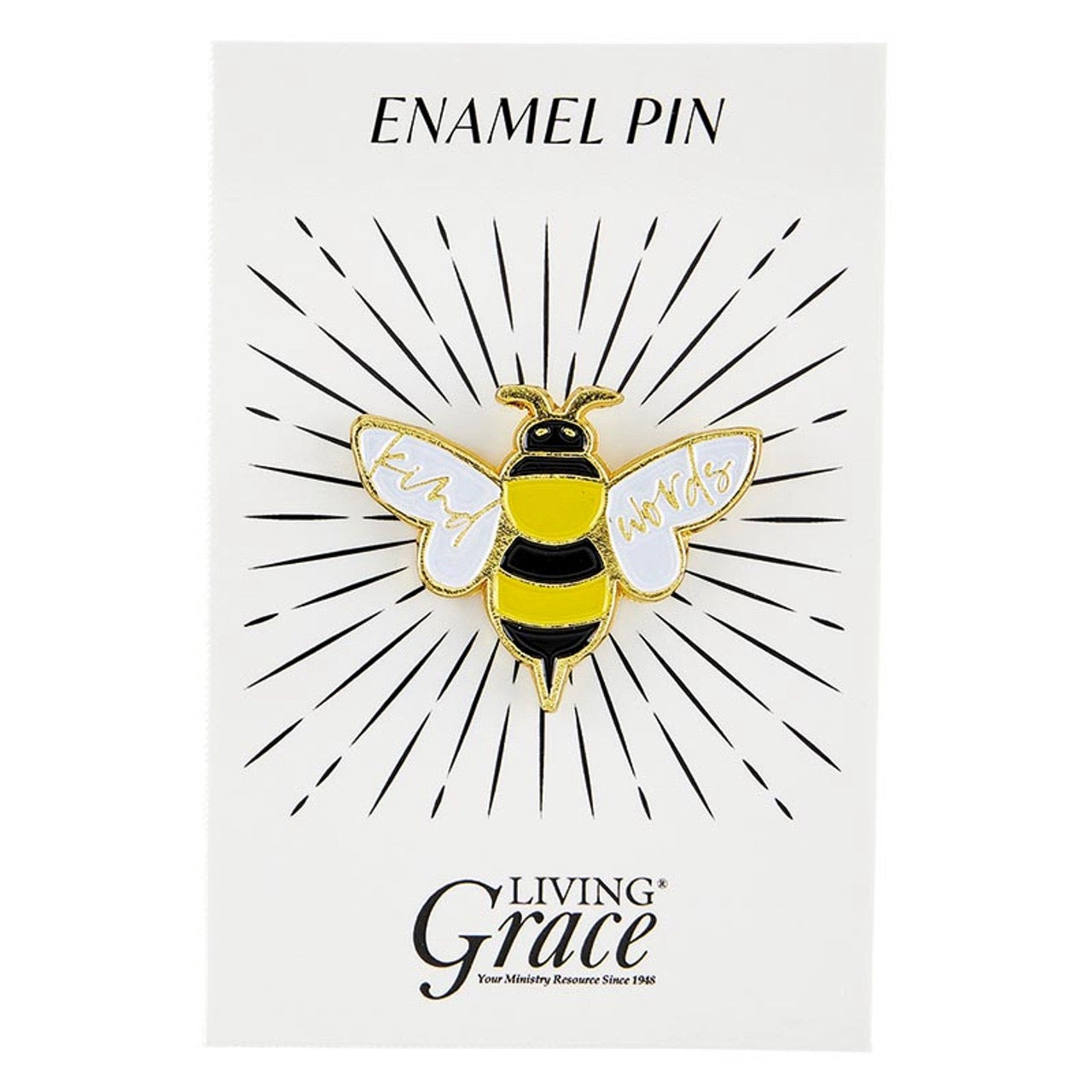 BROCHE "BEE KIND"