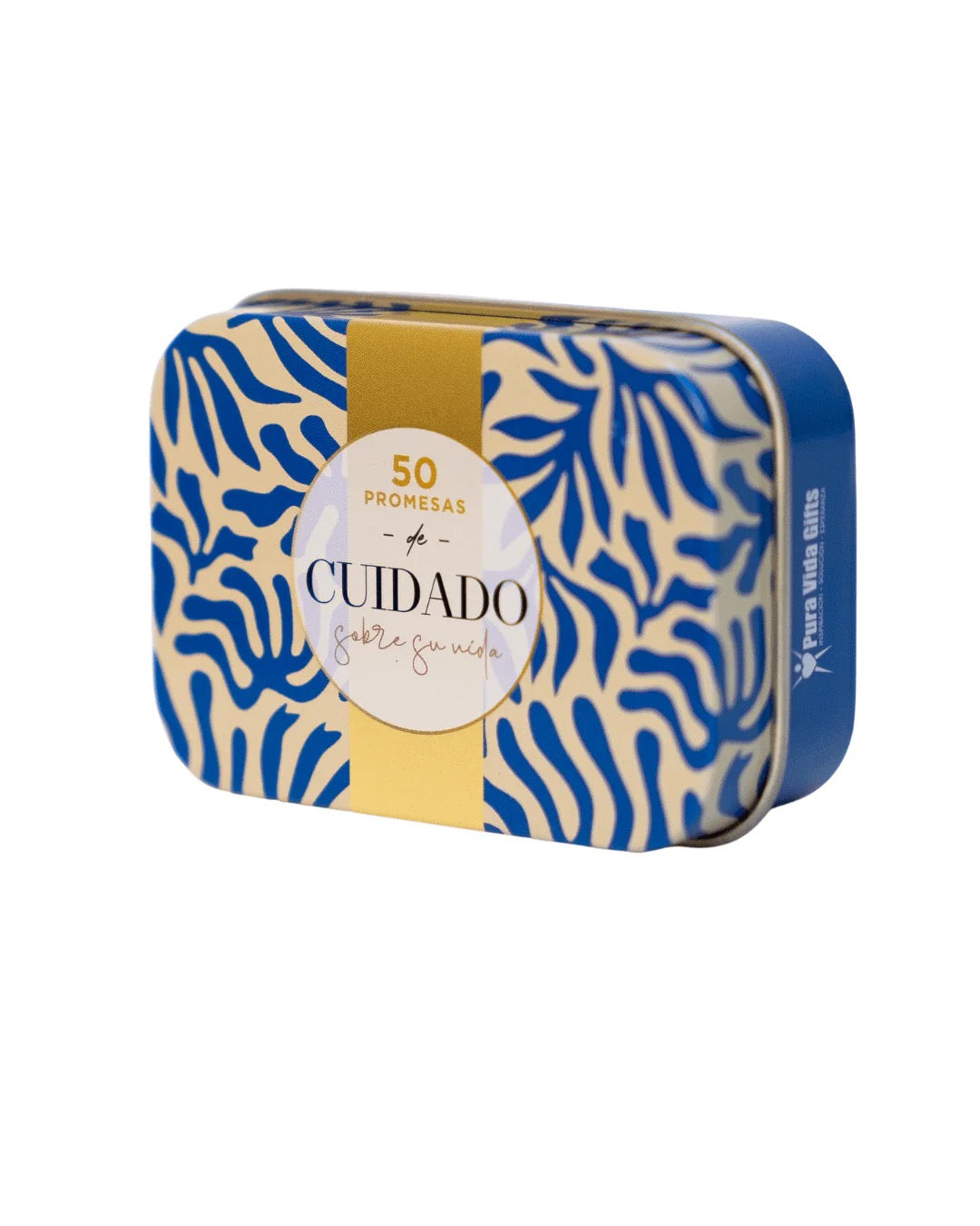50 PROMESAS DE CUIDADO: CAJA METÁLICA