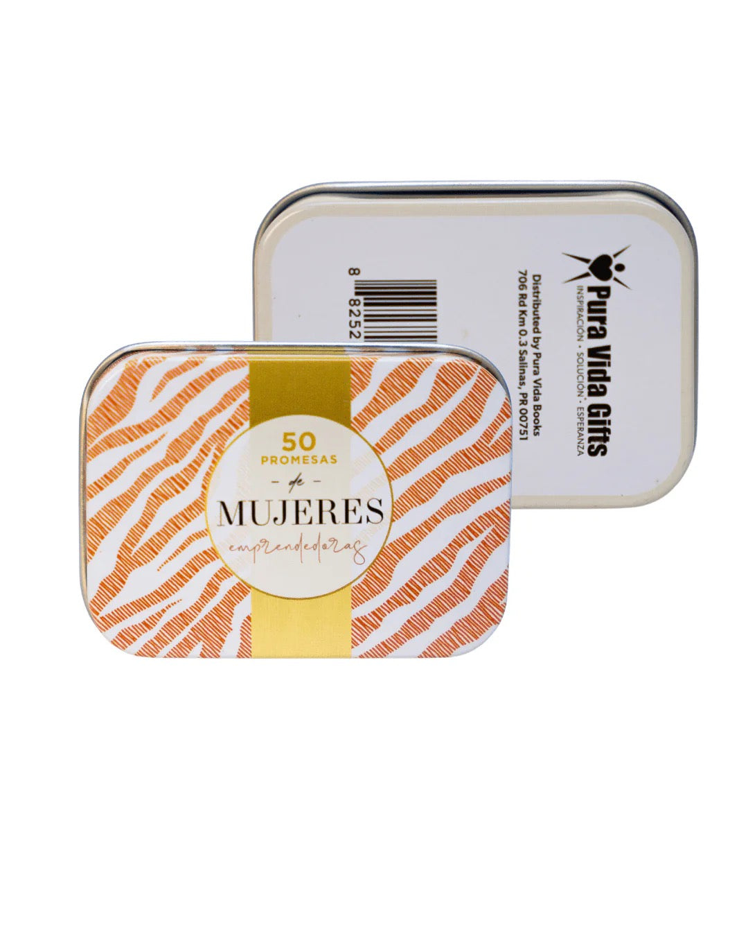 50 PROMESAS DE MUJERES: CAJA METÁLICA