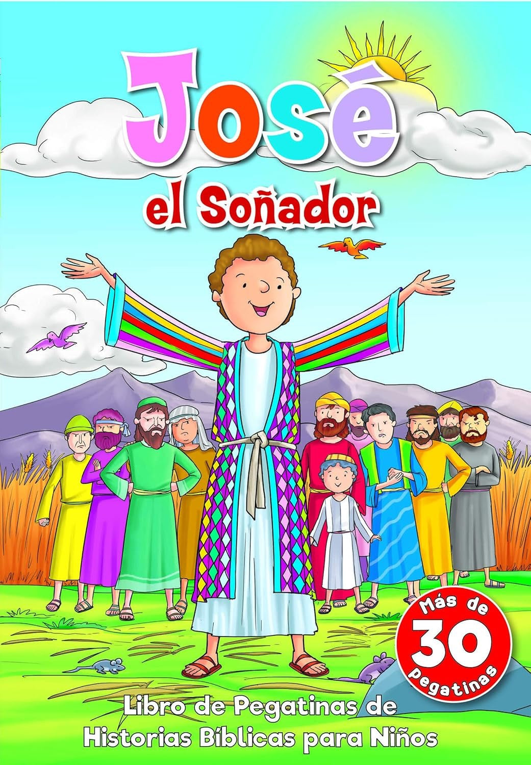 LIBRO DE PEGATINAS: JOSÉ EL SOÑADOR