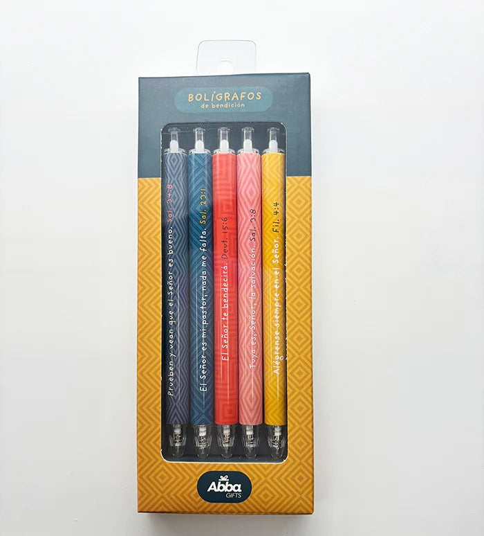SET DE BOLÍGRAFOS: DE BENDICIÓN