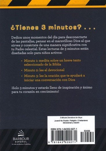 DEVOCIONAL DE 3 MINUTOS PARA NIÑOS