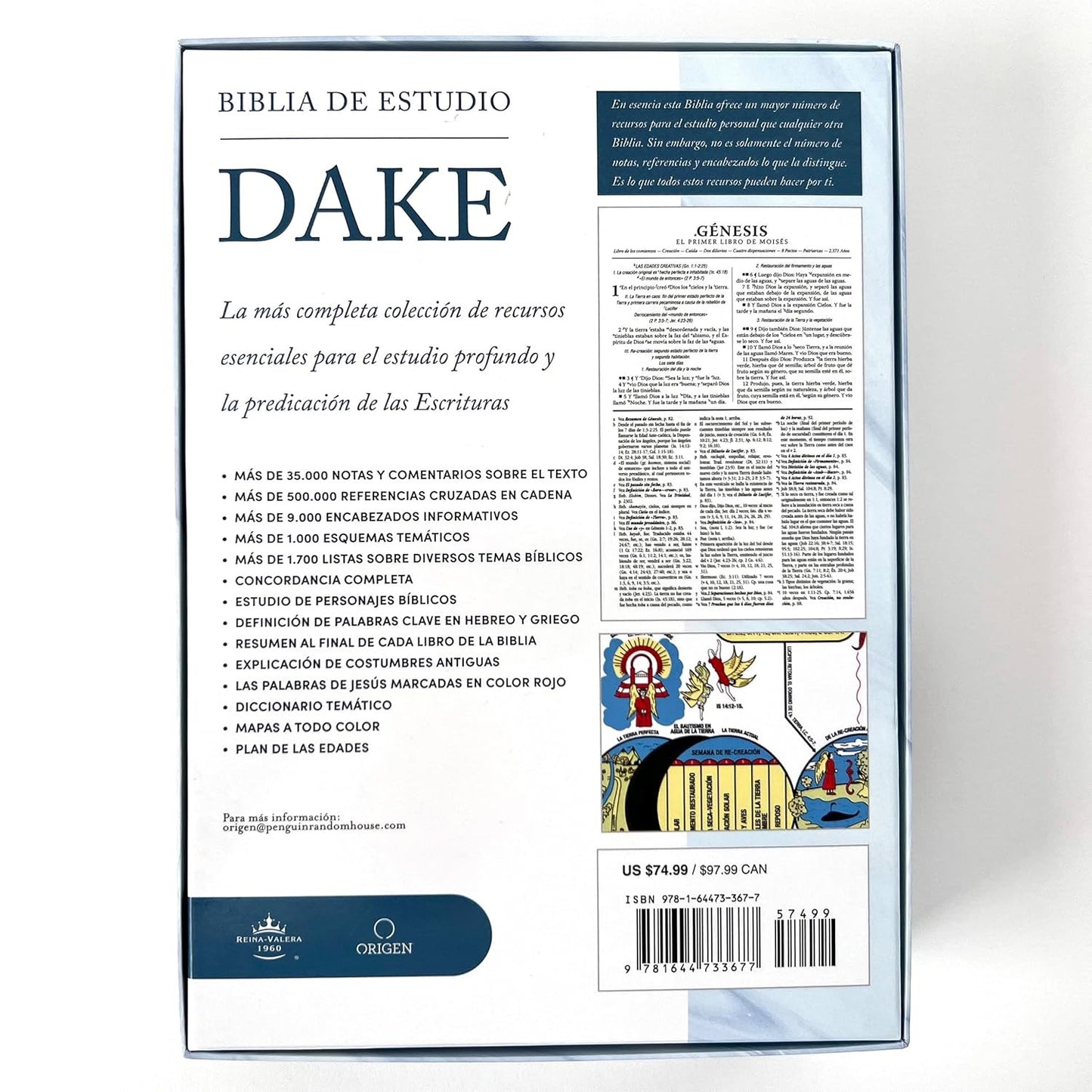 RVR60: BIBLIA DE ESTUDIO DAKE