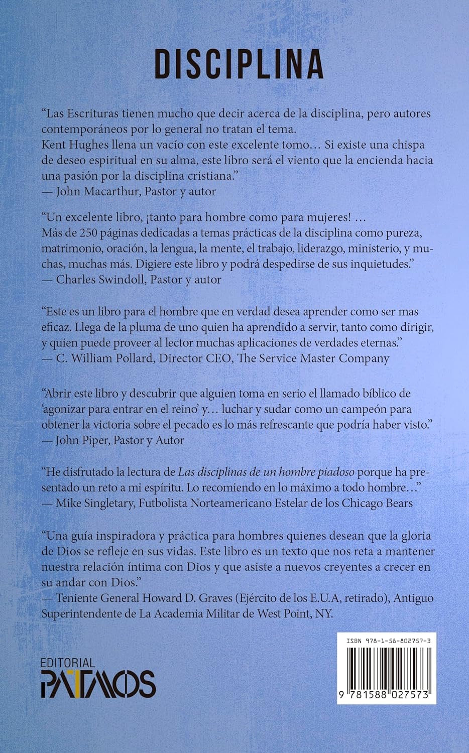 LAS DISCIPLINAS DE UN HOMBRE PIADOSO