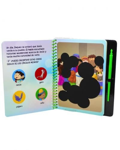 DESCUBRE EN LA BIBLIA: ZAQUEO CONOCE A JESUS, RASPA Y APRENDE