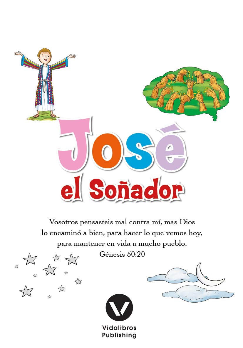 LIBRO DE PEGATINAS: JOSÉ EL SOÑADOR