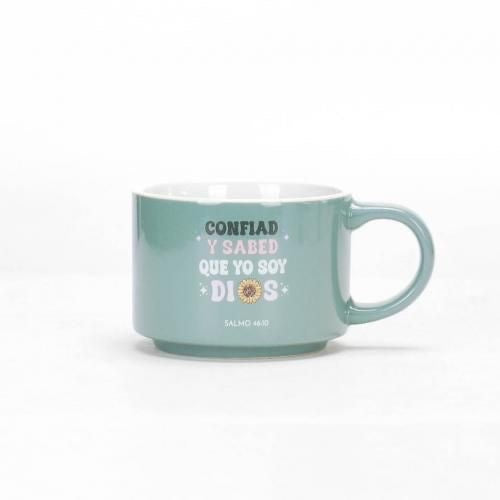 TAZA COLECCIÓN PRIMOR: CONFIAD Y SABED
