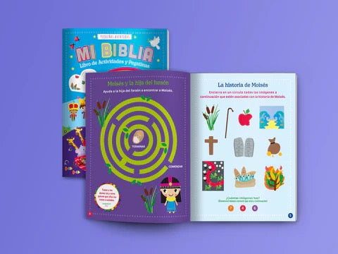 PEQUEÑAS AVENTURAS: MI BIBLIA LIBRO DE ACTIVIDADES