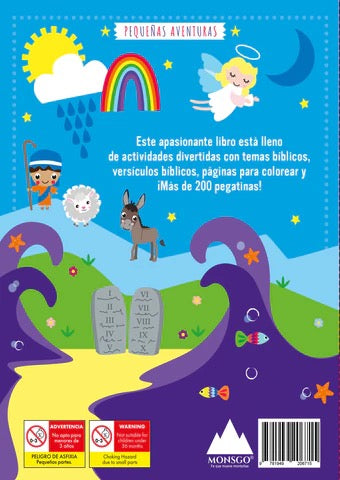 PEQUEÑAS AVENTURAS: MI BIBLIA LIBRO DE ACTIVIDADES