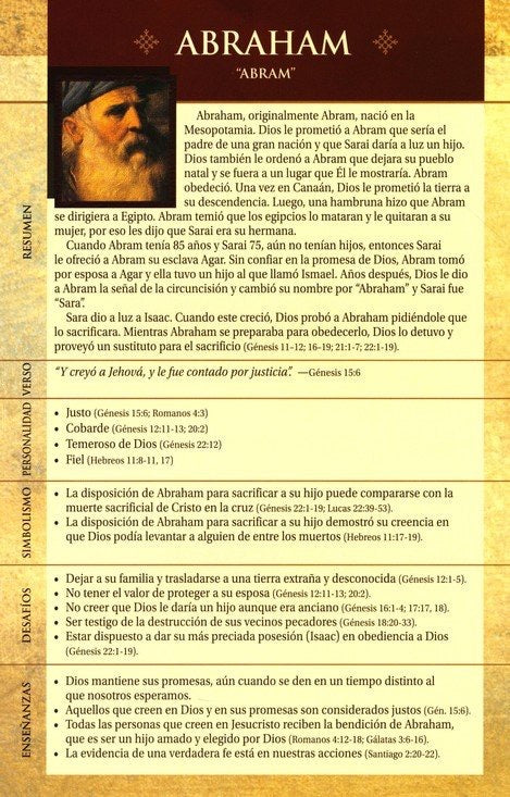 HÉROES DEL ANTIGUO TESTAMENTO: 10 GRANDES HOMBRES DE LA FE