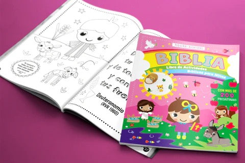 PEQUEÑAS AVENTURAS: BIBLIA LIBRO DE ACTIVIDADES PARA NIÑOS
