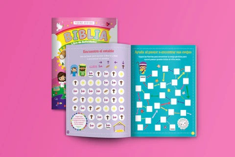 PEQUEÑAS AVENTURAS: BIBLIA LIBRO DE ACTIVIDADES PARA NIÑOS