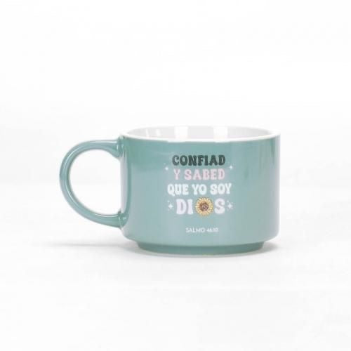 TAZA COLECCIÓN PRIMOR: CONFIAD Y SABED