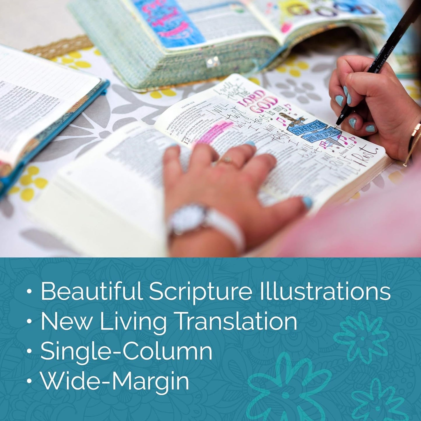 NTV: NLT INSPIRE BIBLE: JOURNALING BIBLE