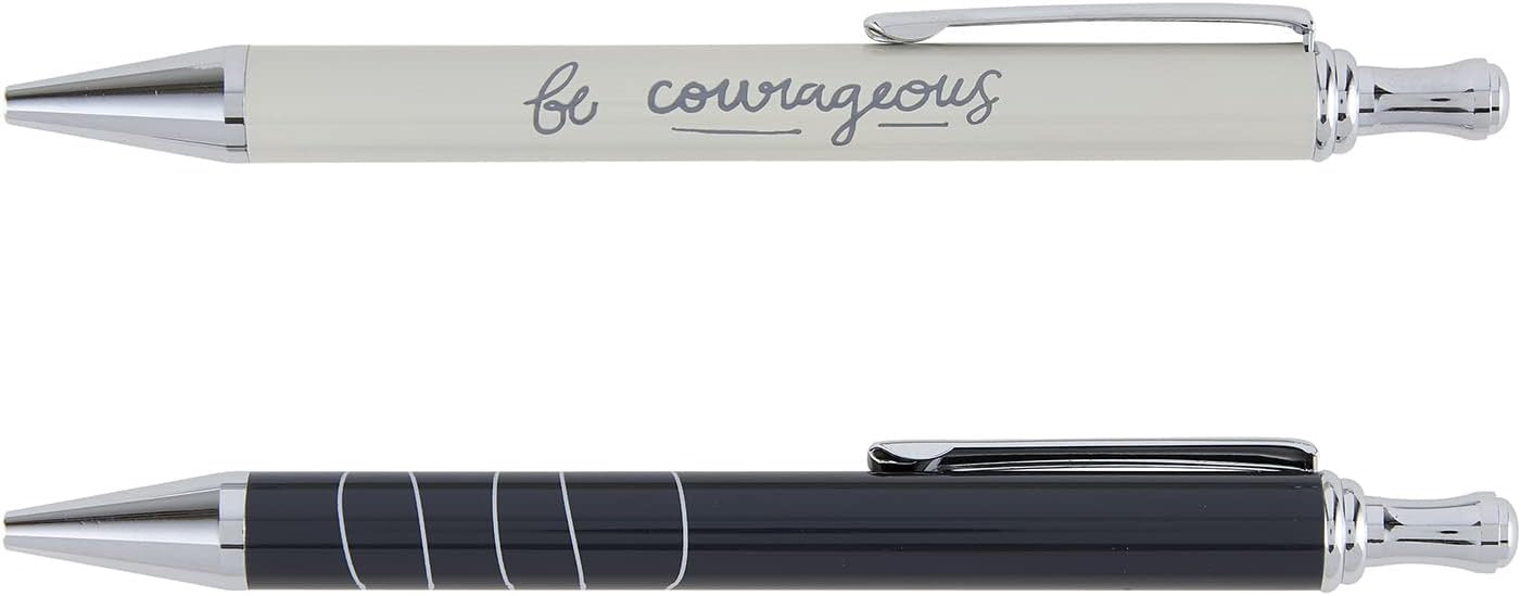 JUEGO DE BOLÍGRAFOS: BE COURAGEOUS