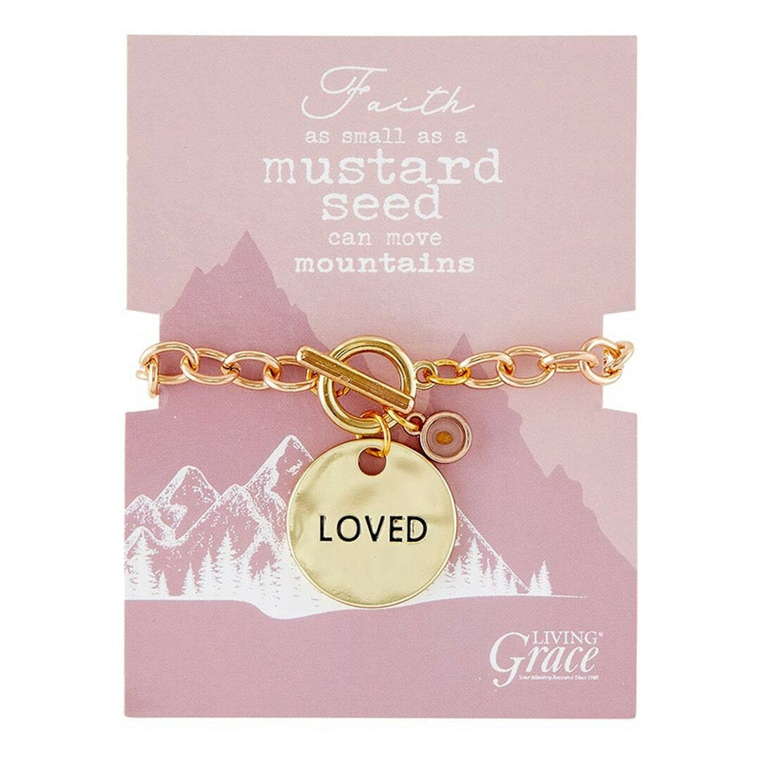 PULSERA: COLECCIÓN FE "LOVED"