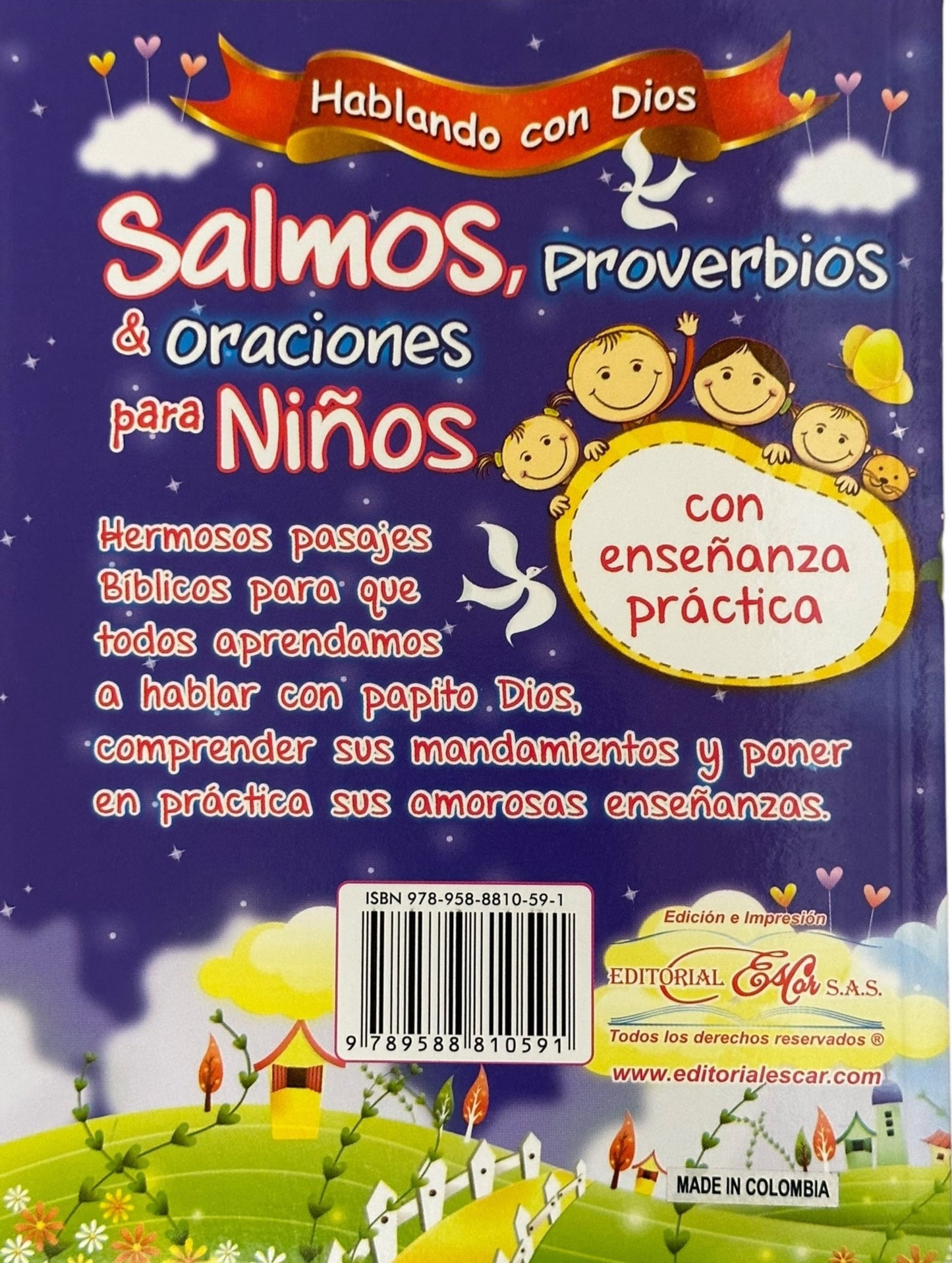 SALMOS, PROVERBIOS Y ORACIONES PARA NIÑOS