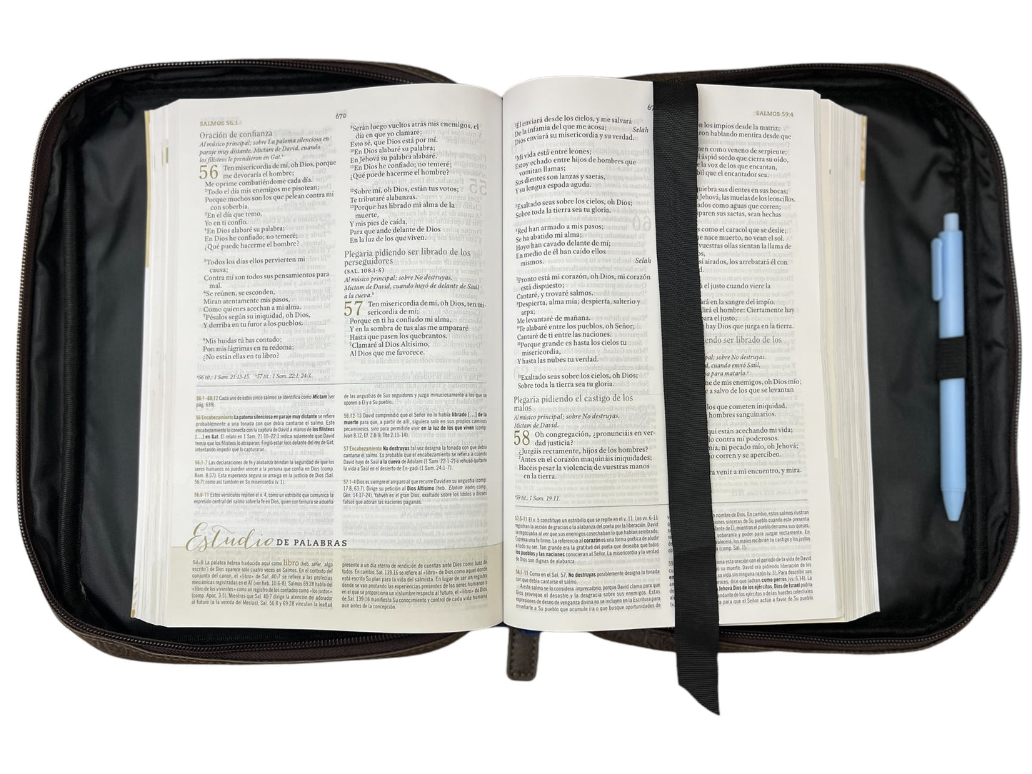 CUBIERTA PARA BIBLIA: LEATHER