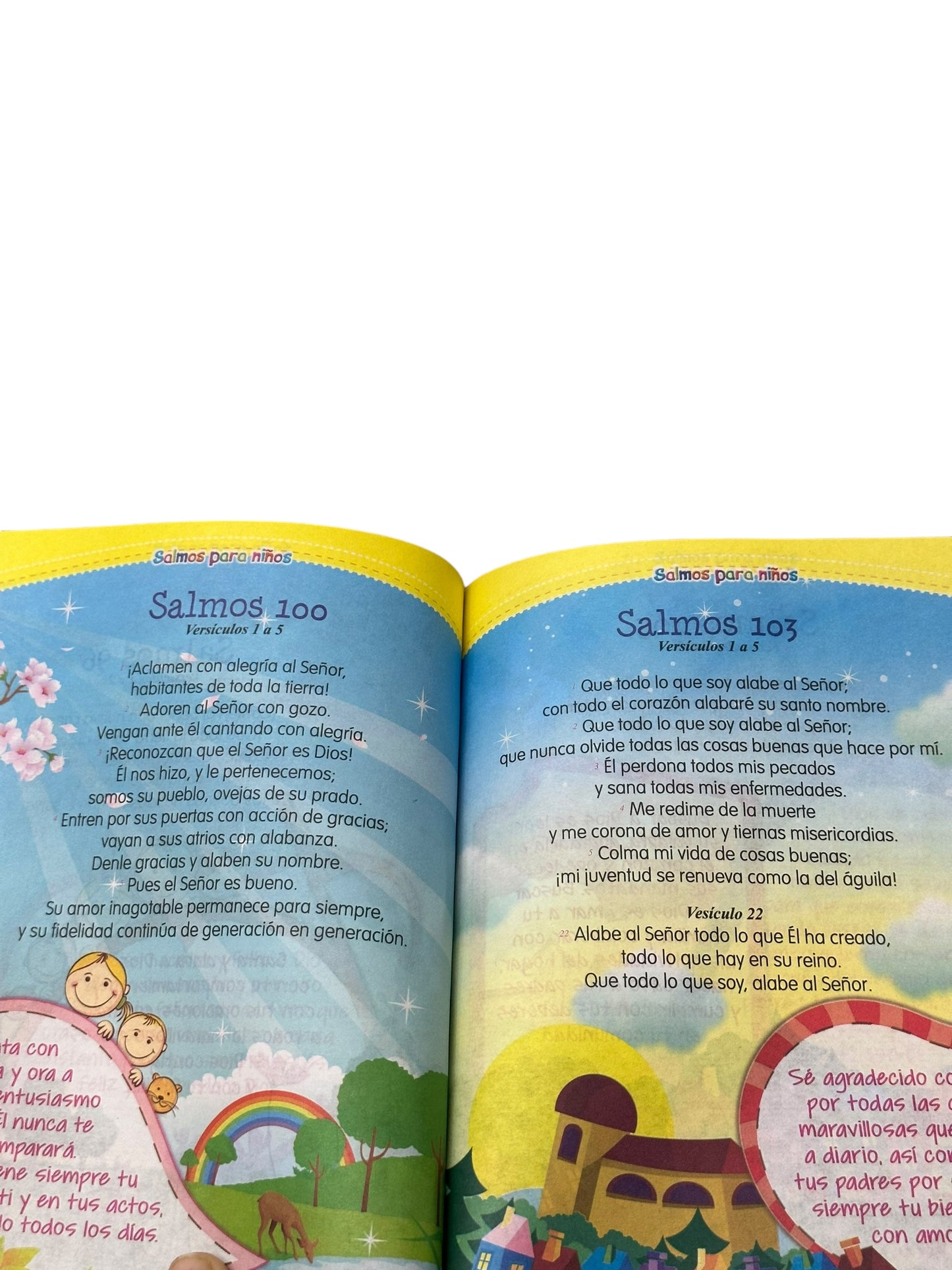 SALMOS, PROVERBIOS Y ORACIONES PARA NIÑOS