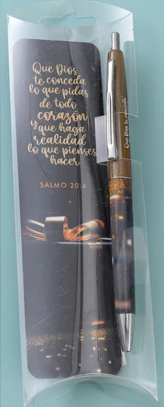 MARCADOR CON BOLÍGRAFO