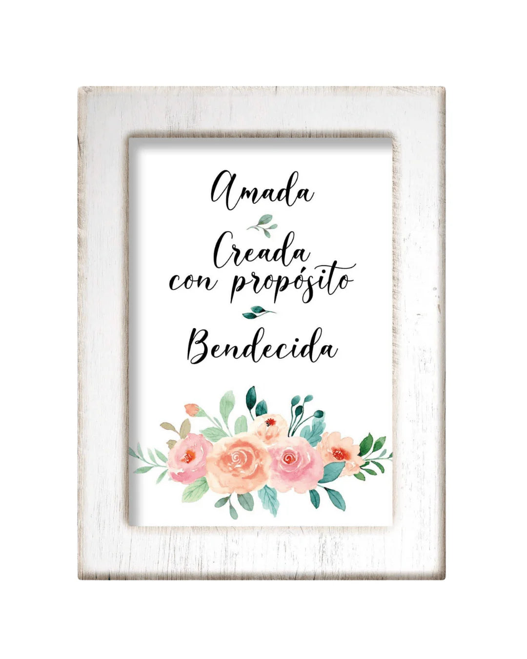 CUADRO: AMADA CREADA CON PROPÓSITO