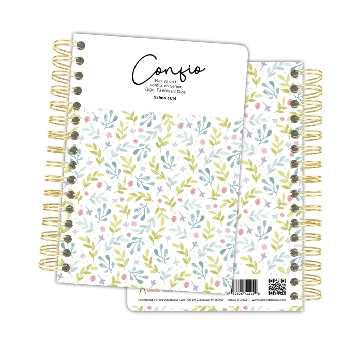LIBRETA: COLECCIÓN LINEAS Y FLORES