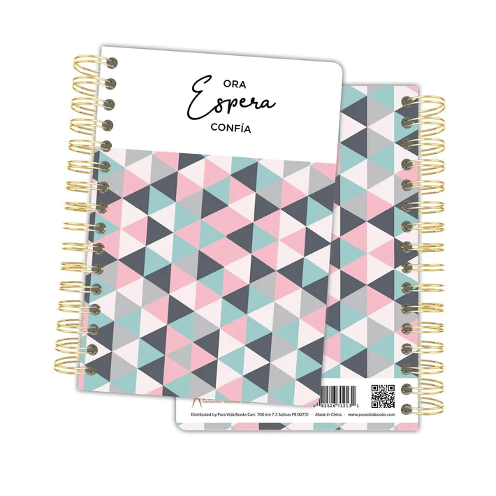 LIBRETA: COLECCIÓN LINEAS Y FLORES