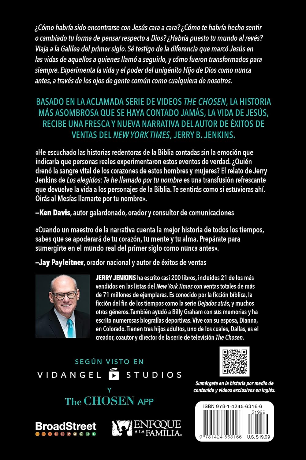LOS ELEGIDOS: TE HE LLAMADO POR TU NOMBRE