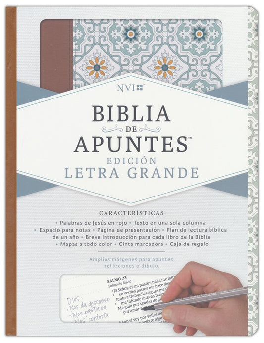 NVI: BIBLIA DE APUNTES (LETRA GRANDE)